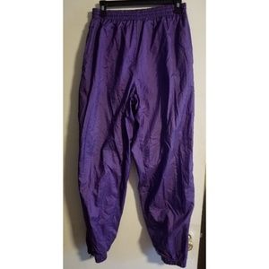 Purple Track Pants- medium
